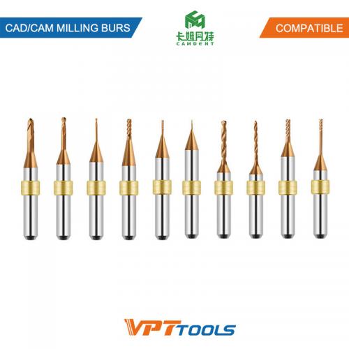 Camdent SDM5T metal milling burs