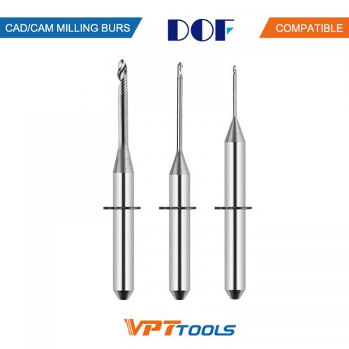 DOF PMMA milling burs