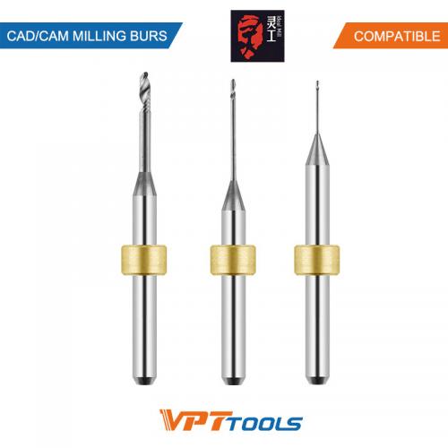 Ideal Mill PMMA milling burs