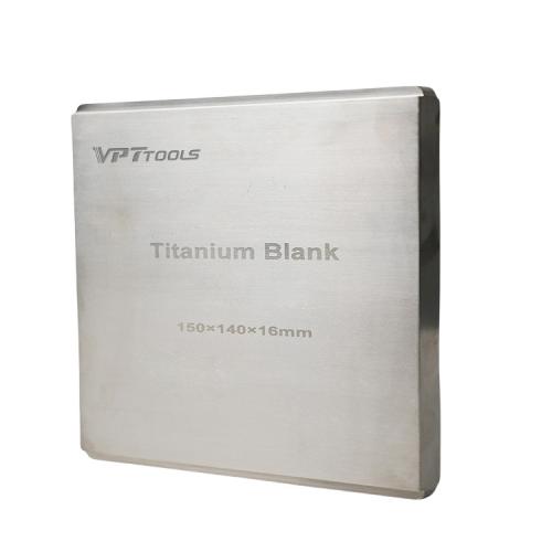 Square titanium plate